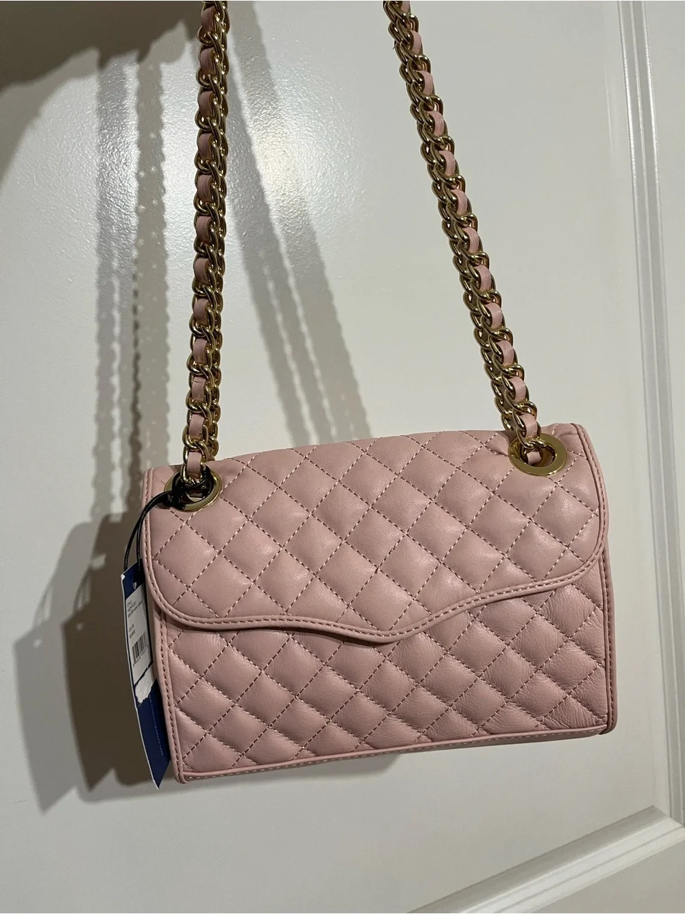 NWT! Rebecca Minkoff Mini Quilted Affair Pink Quartz